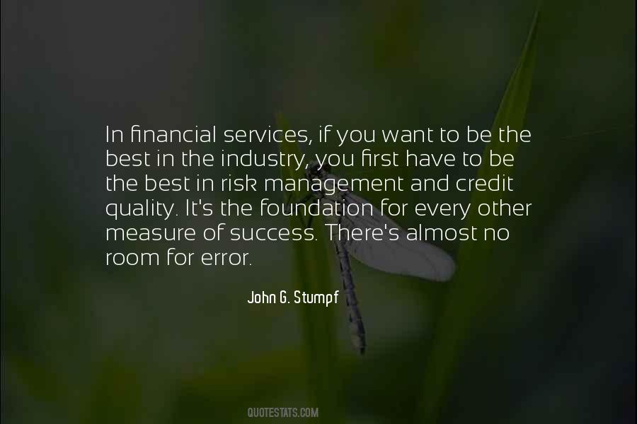 Quotes About Financial Services #1017583