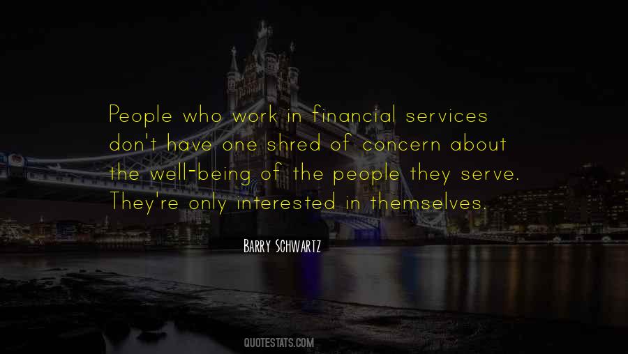 Quotes About Financial Services #1092324