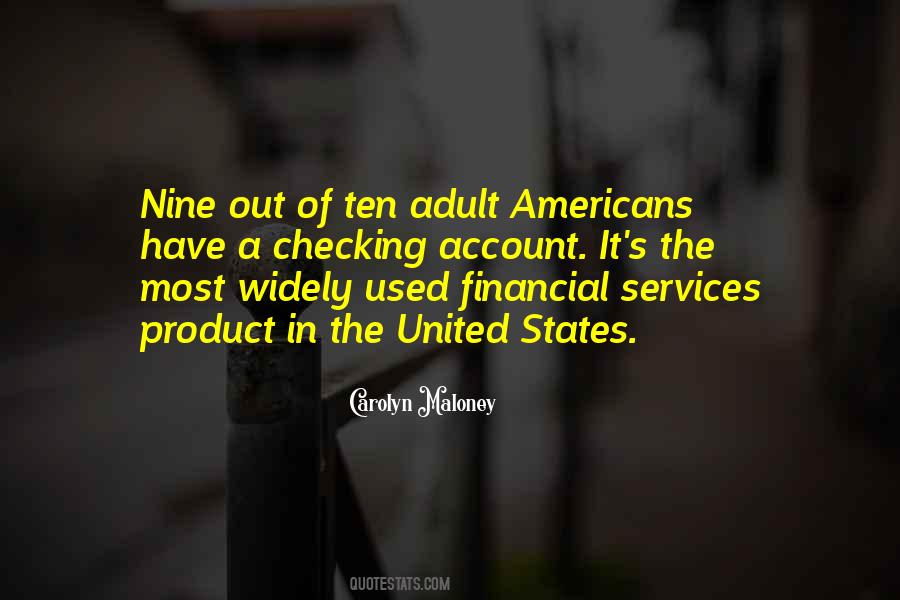 Quotes About Financial Services #171008