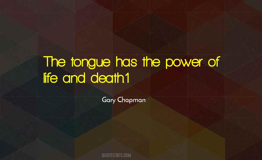 Quotes About The Power Of The Tongue #90464