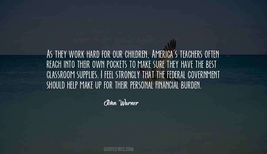Financial Burden Quotes #1491984