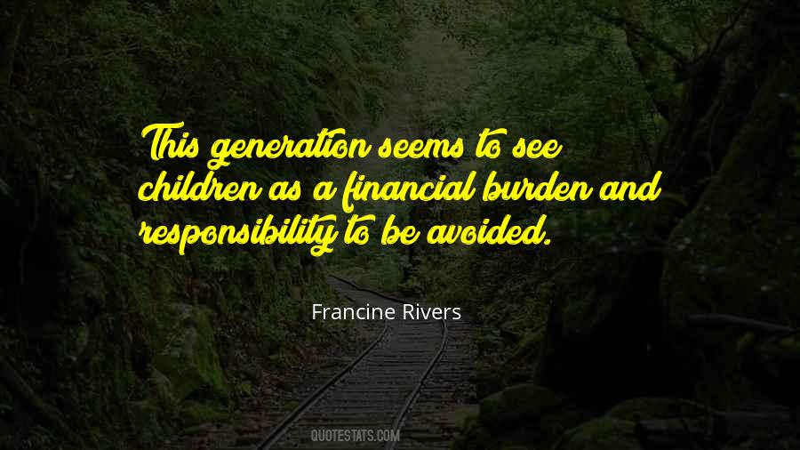 Financial Burden Quotes #508409