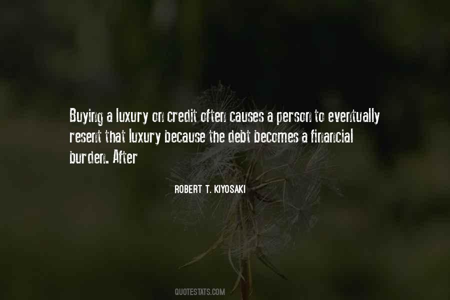 Financial Burden Quotes #92932