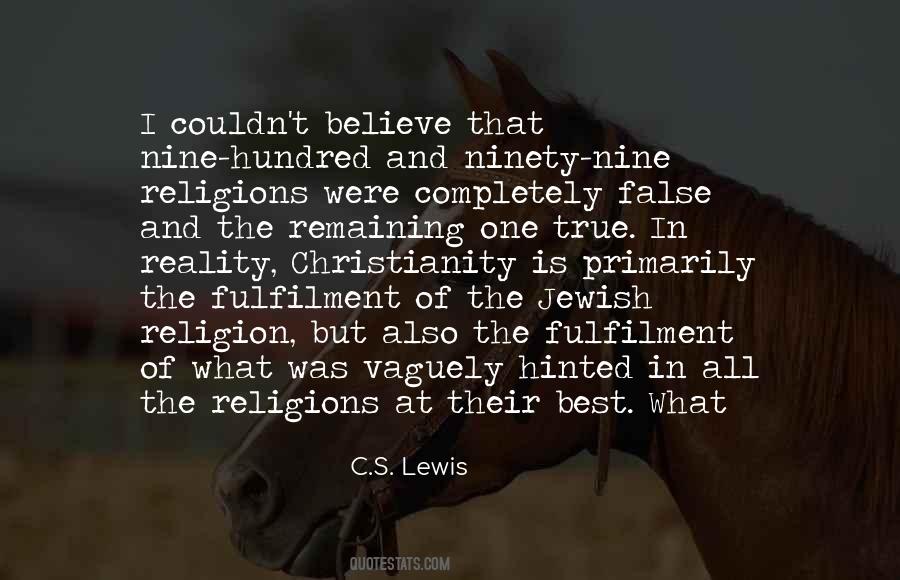 False Christianity Quotes #194191
