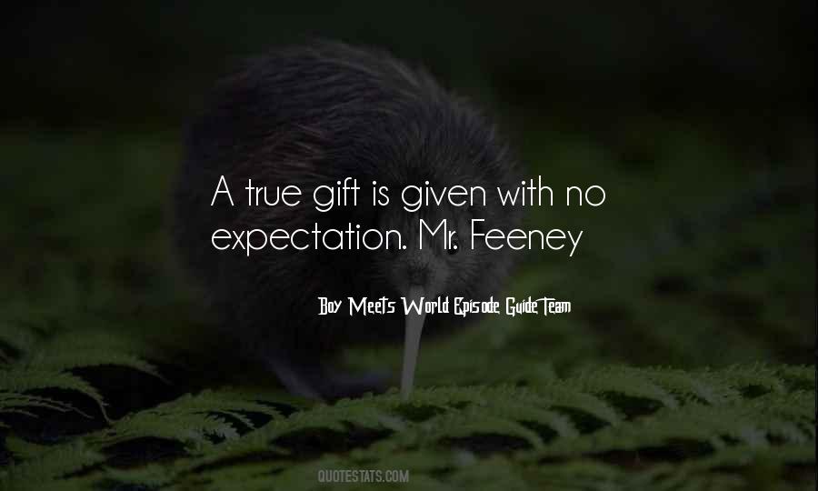 Quotes About No Gifts #366353