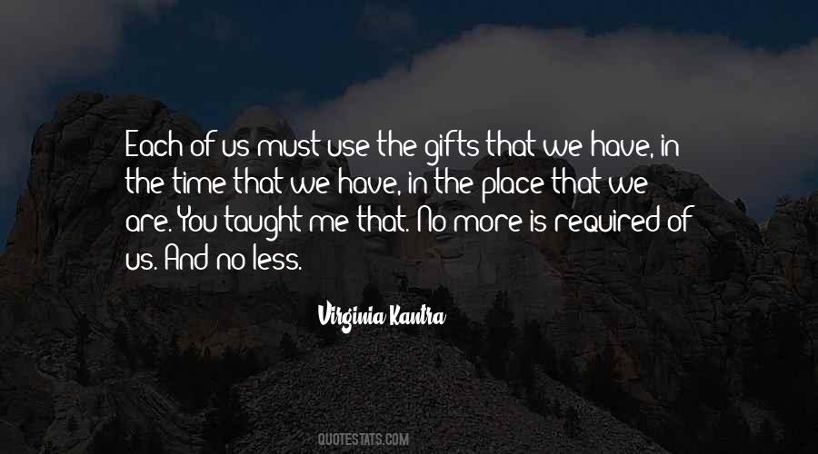 Quotes About No Gifts #418191