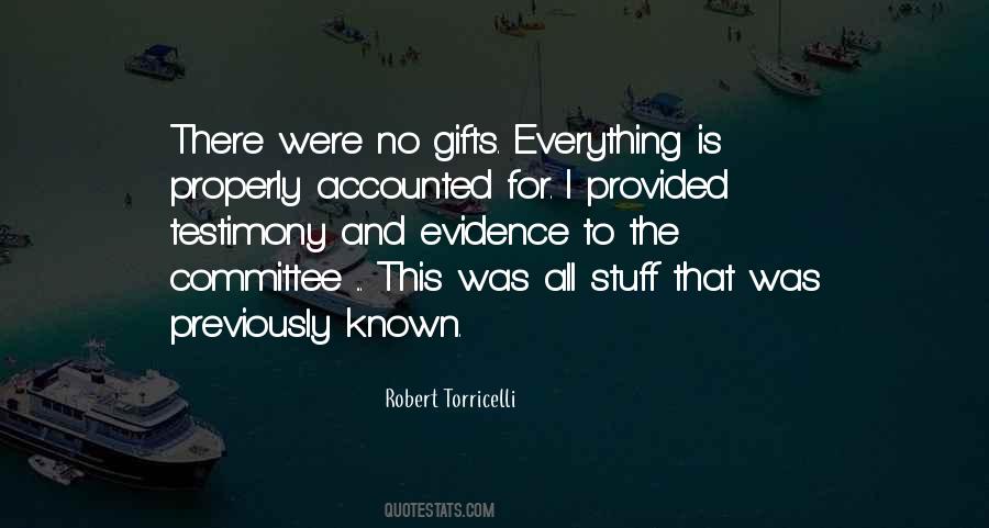 Quotes About No Gifts #64419