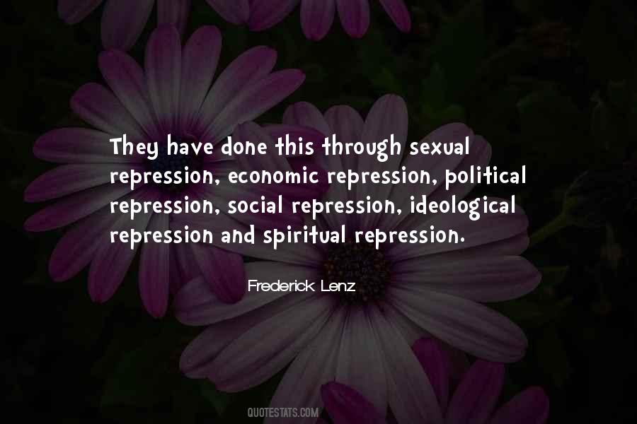 Sexual Repression Quotes #930749