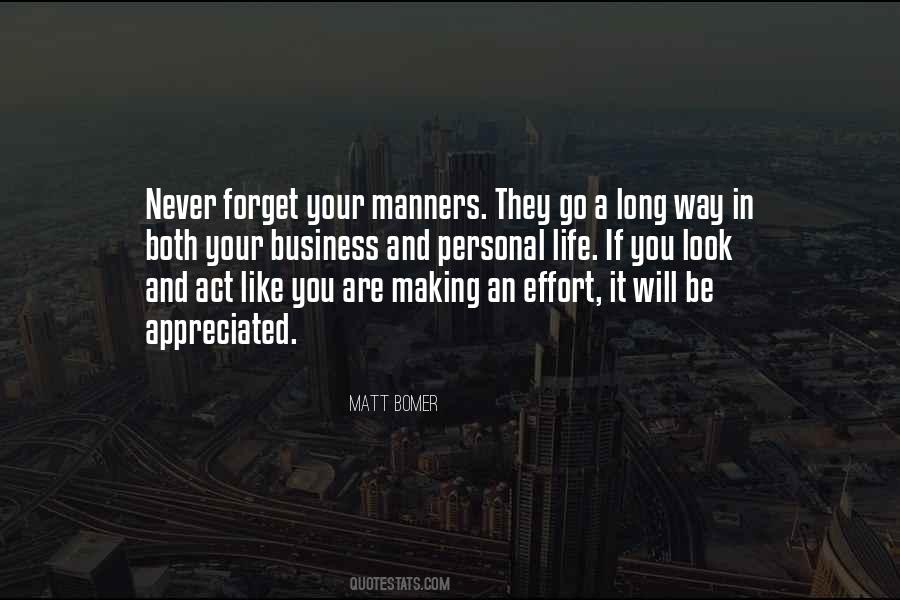 Quotes About Making An Effort #1116915