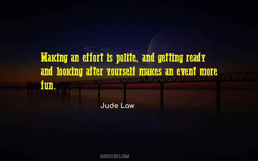 Quotes About Making An Effort #1379192