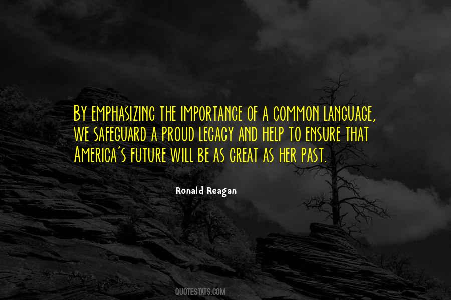 Quotes About Common Language #1022056
