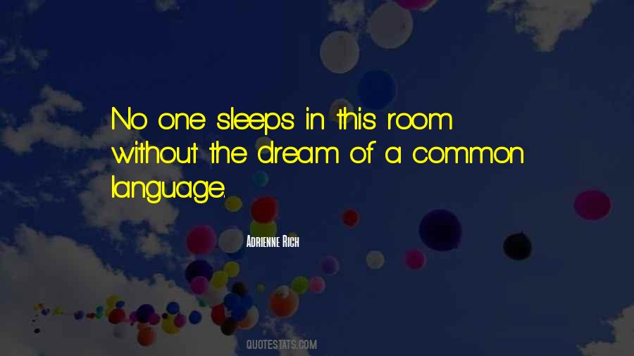 Quotes About Common Language #117428