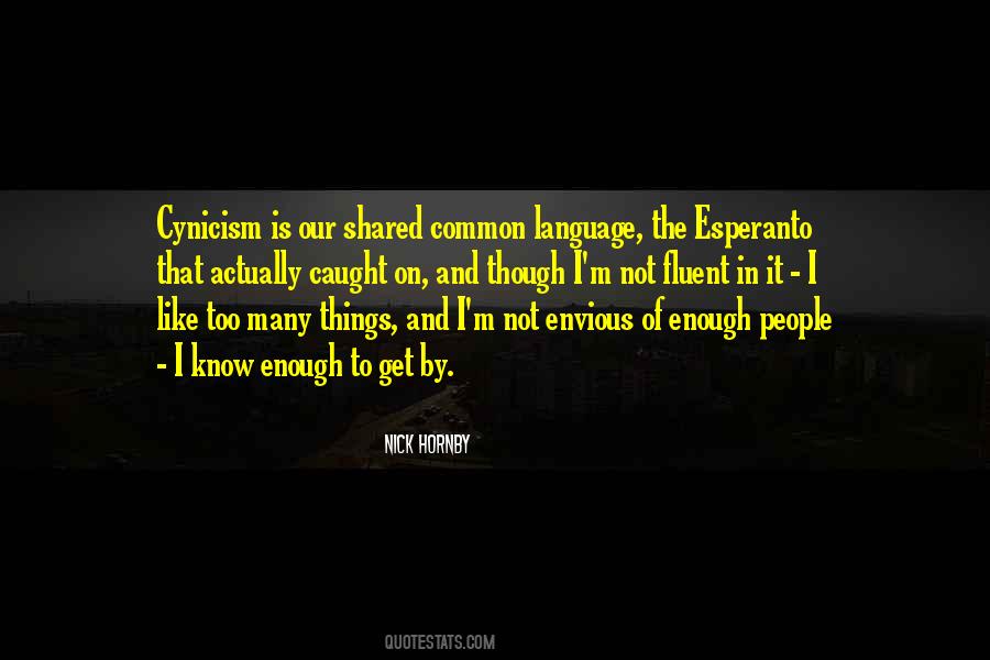 Quotes About Common Language #177804