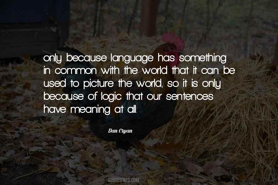 Quotes About Common Language #303521