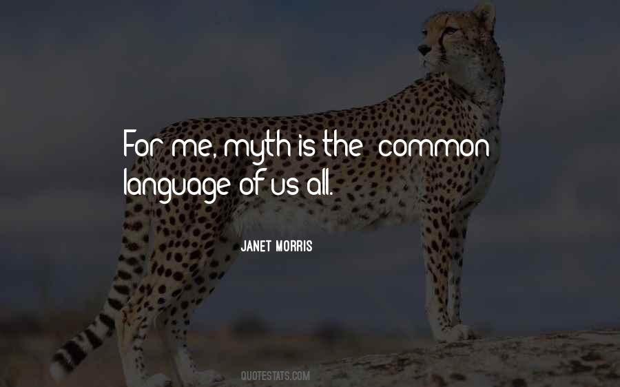 Quotes About Common Language #388617