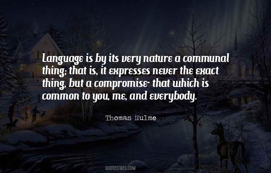 Quotes About Common Language #607391