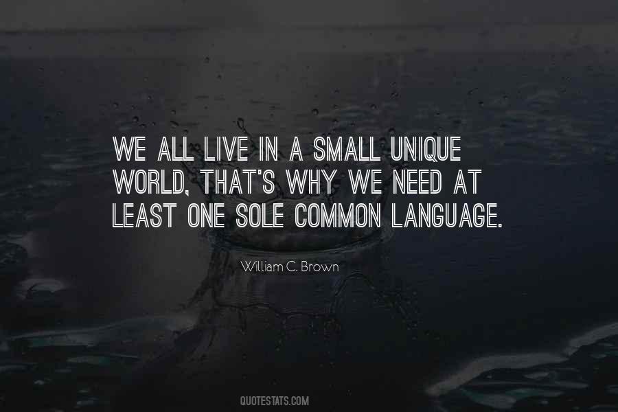 Quotes About Common Language #72093