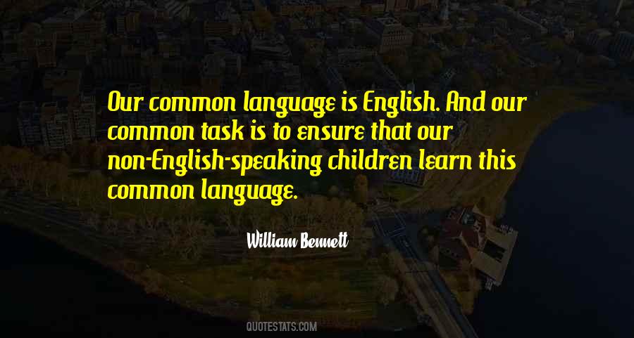Quotes About Common Language #747000
