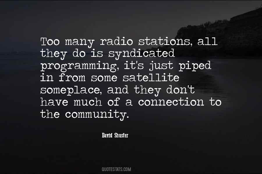 Quotes About Community Connection #1290261