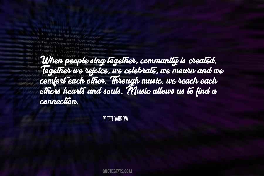 Quotes About Community Connection #1620787
