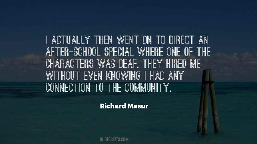 Quotes About Community Connection #686761