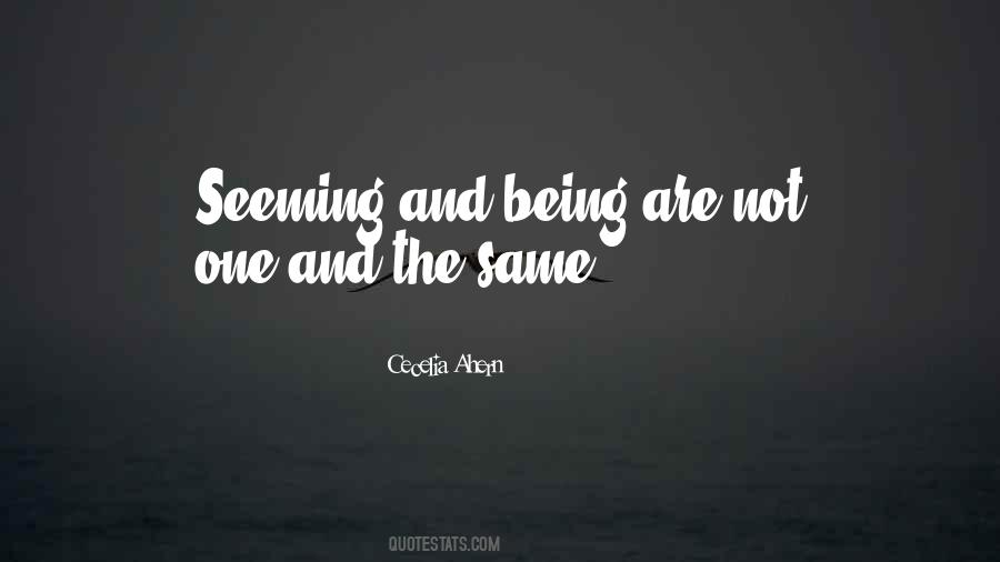 Quotes About Seeming #1036572