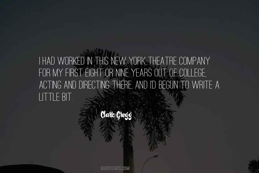 Acting And Theatre Quotes #695430