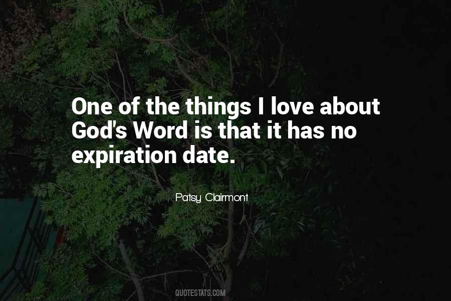 Quotes About Expiration #1627381