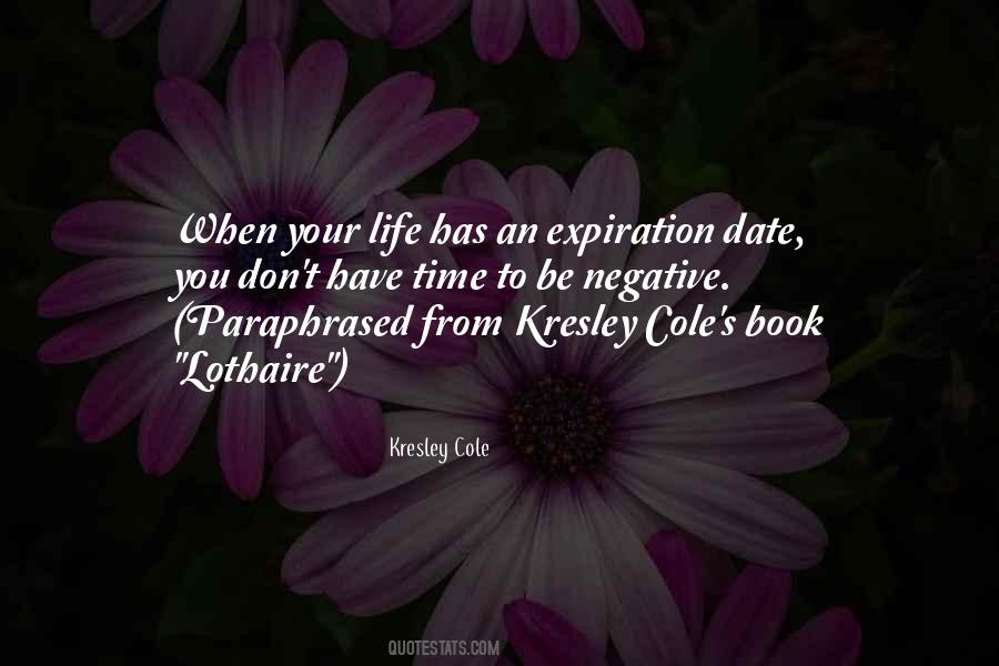 Quotes About Expiration #1830963