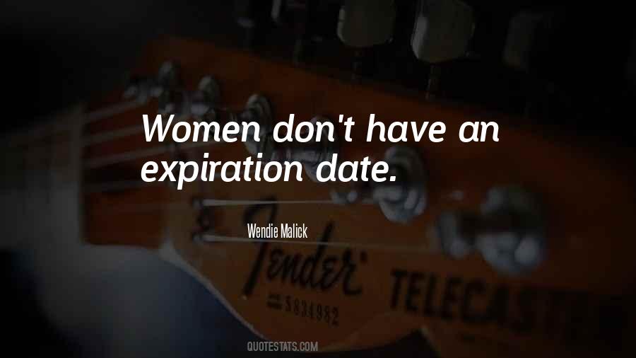 Quotes About Expiration #742171