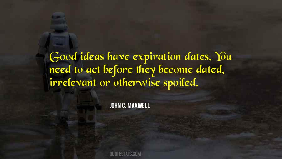 Quotes About Expiration #747640