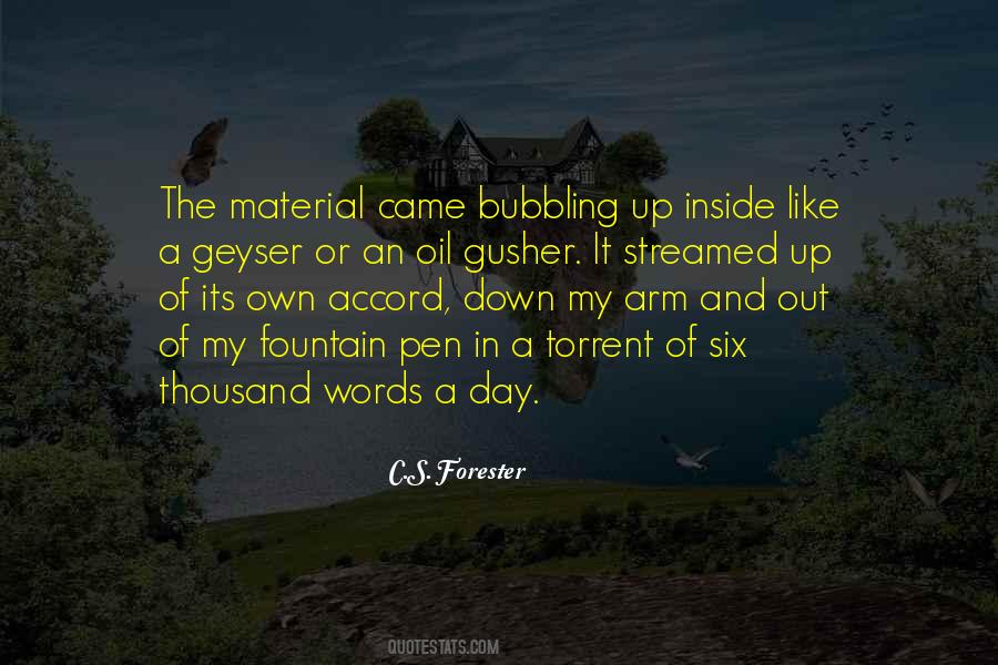 Bubbling Fountain Quotes #1325994