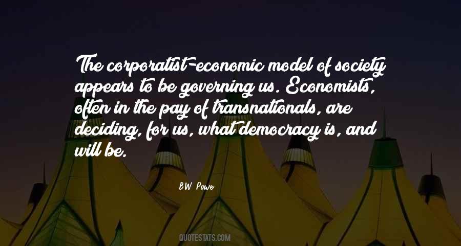 Corporatist Society Quotes #390535
