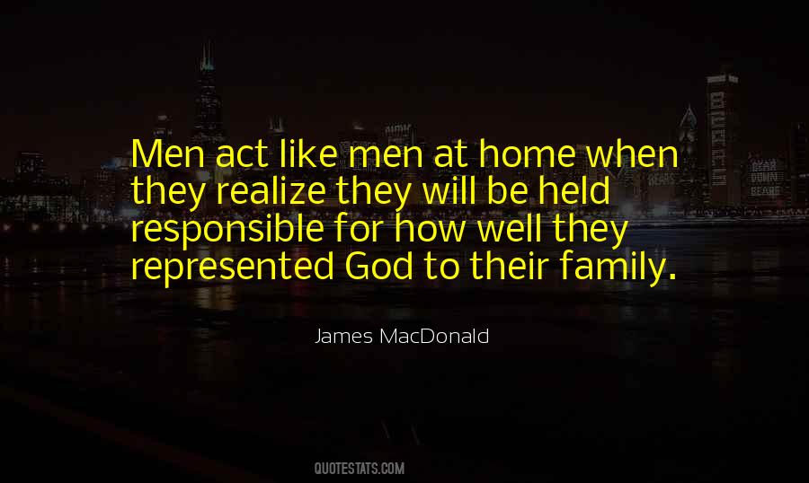 Act Like Men Quotes #763597