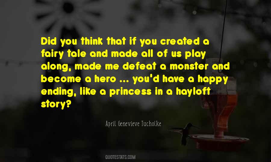 Fairy Tale Hero Quotes #917781