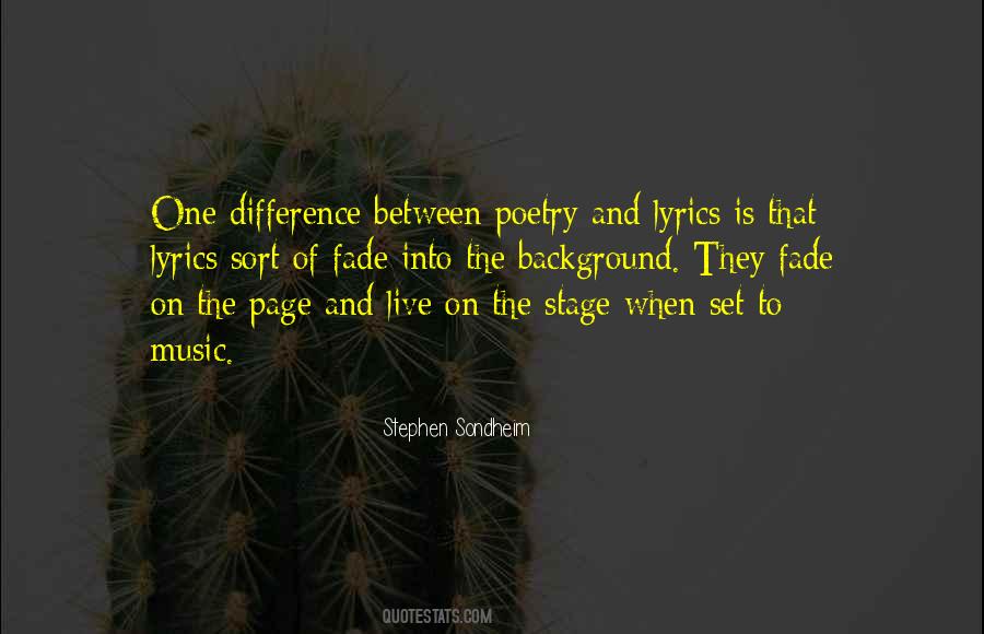 Quotes About Poetry And Music #249059