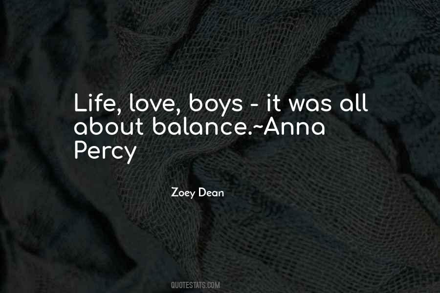 Love Balance Quotes #431389