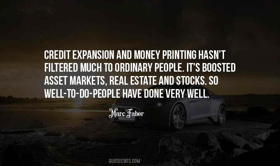 Quotes About Printing Money #383170
