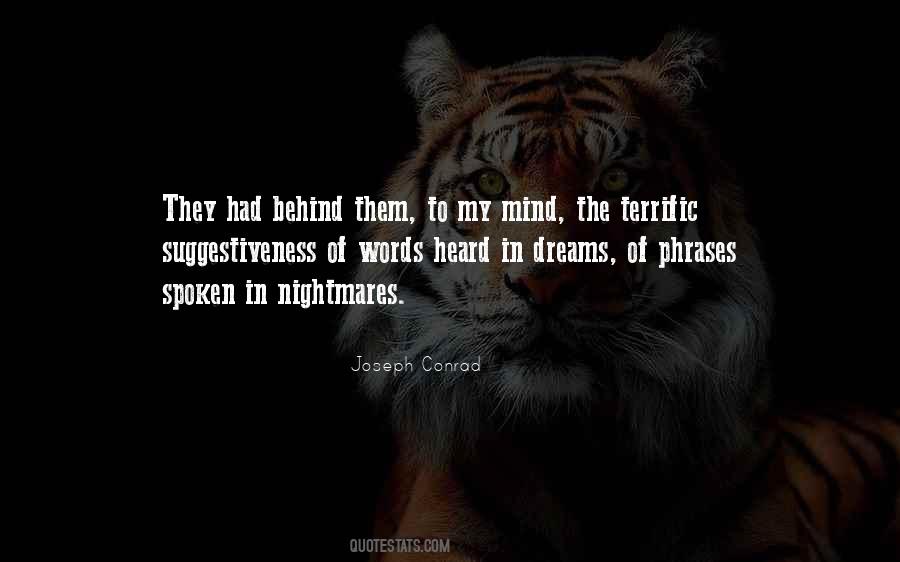 Quotes About Dreams Nightmares #141796