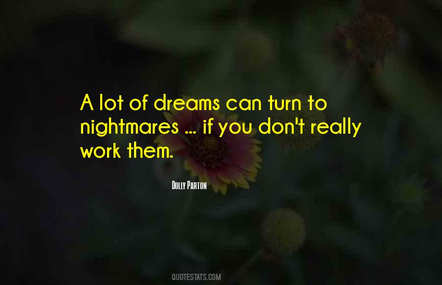 Quotes About Dreams Nightmares #209751