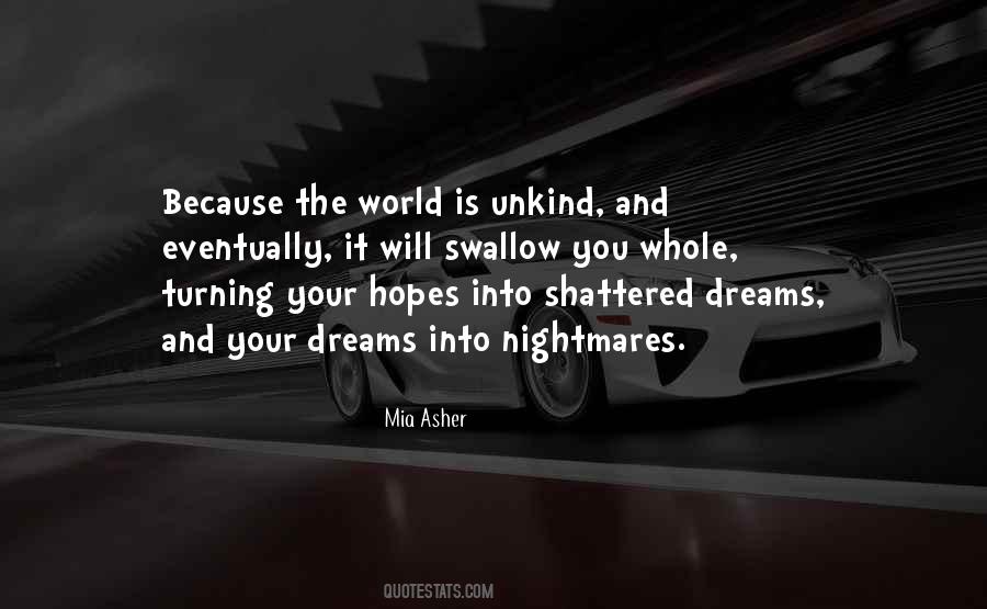 Quotes About Dreams Nightmares #282498