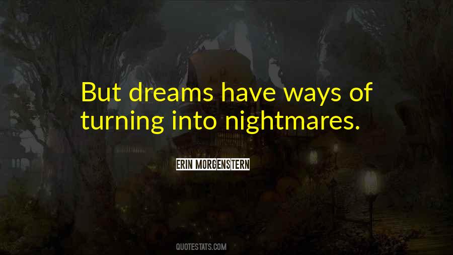 Quotes About Dreams Nightmares #42563