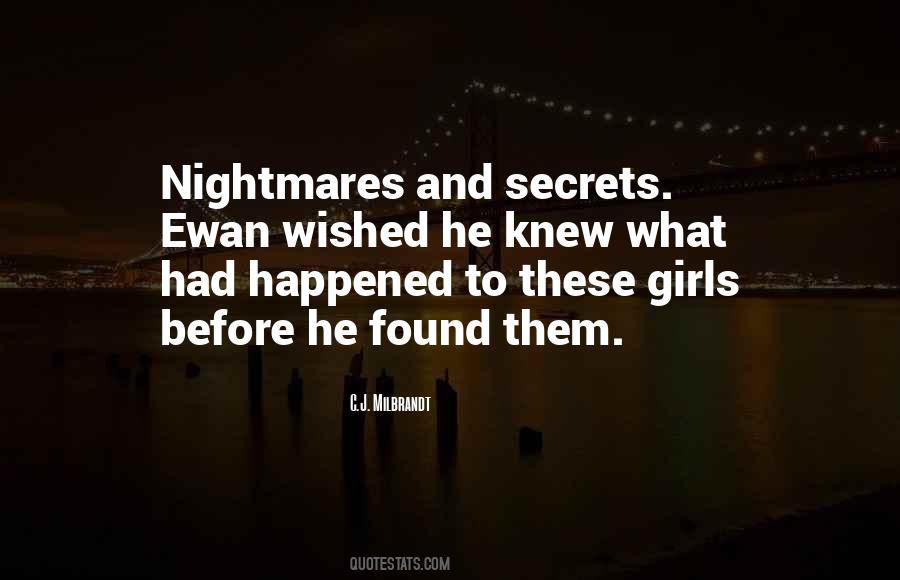 Quotes About Dreams Nightmares #504906