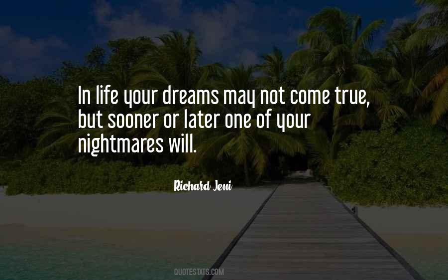 Quotes About Dreams Nightmares #511170