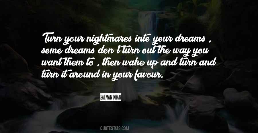 Quotes About Dreams Nightmares #701498