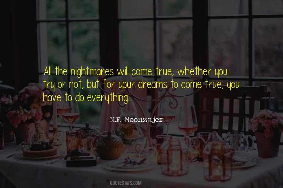 Quotes About Dreams Nightmares #863283