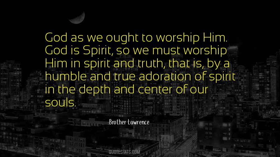 Quotes About Adoration Of God #1376392