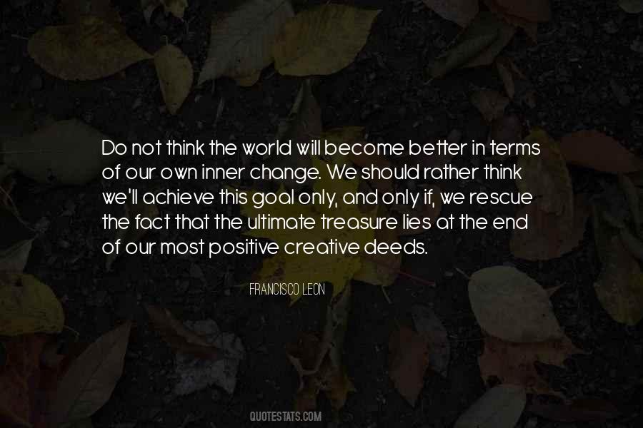 Better The World Quotes #49823