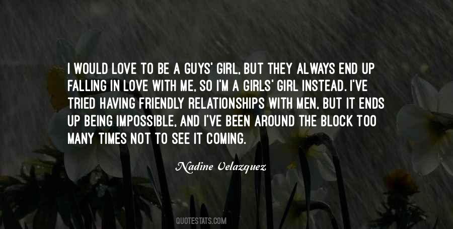 Quotes About Girl Relationships #1021575