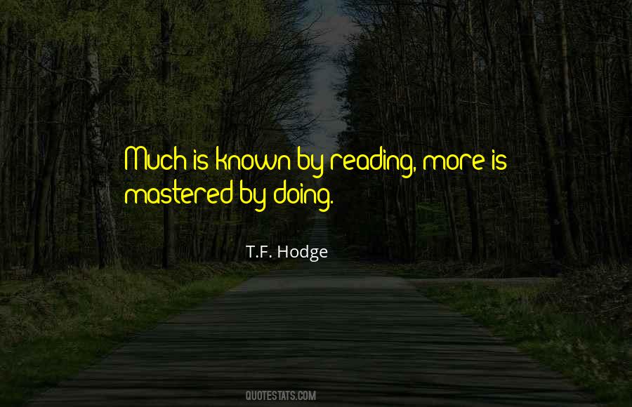 Quotes About Knowledge From Reading #240047